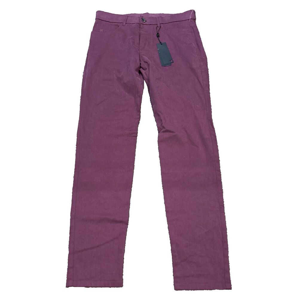 Greyson Armonk Golf Pants Trousers 32 x 32 Hawkeye Cotton Spandex NWT MSRP $195